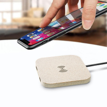 best selling eco friendly wheat straw material Promo USB flash  and wireless charger products new electronic tech gadgets
